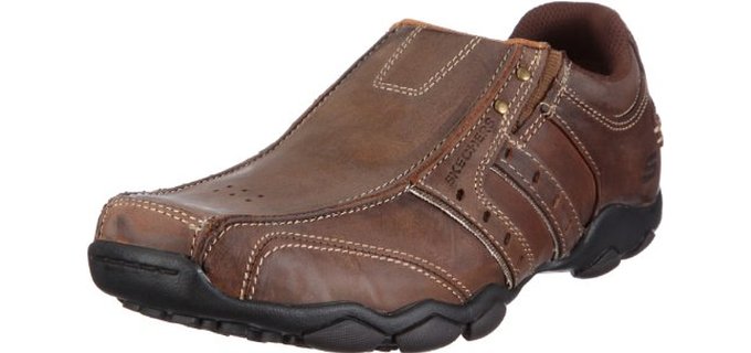 Skechers Men's Diameter - Casual Slip On Walking Shoes