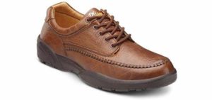 Dr. Comfort Men's Stallion - Diabetic Extra Depth Shoe Lycra Velcro