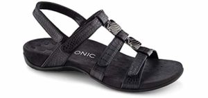 Vionic Women's Amber - Dress Sandal for Overpronation