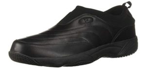Propet Men's Wash n Wear - Washable Flat Feet Work Shoes