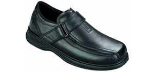 Orthofeet Men's Lincoln Center - Plantar Fasciitis and Heel Spurs Dress Shoes
