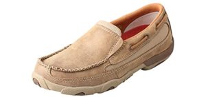 Twisted X Women's Slip On - Moccasin Shoes for Driving