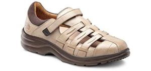 Dr. Comfort Women's Breeze - Extra Depth Orthopedic Walking Sandal