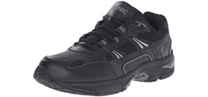 Vionic Men's Orthaheel Walker - Wide Walking Shoes for Bunion
