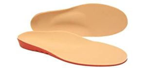 10 Seconds Men's Ultra - Supportive High Arch Insoles