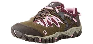 Merrell Women's All Out Blaze - Waterproof Low Cut Trail Hiking Shoes
