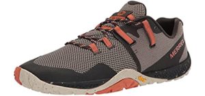 Merrell Men's Glove 6 - Trail Running Shoes for Flat Feet