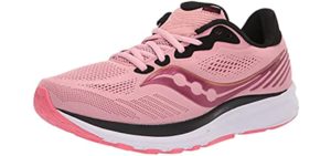 Saucony Women's Ride 14 - Running Shoes for Overweight Individuals