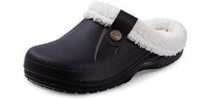 shevalues Women's Winter - Clog Slipper for High Arches