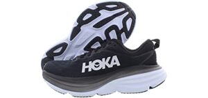 Hoka Women's Bondi 8 - Plush Cushioned Underpronation Running Shoes