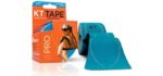 KT Tape Pro Women's 20 Pre-Cut 10-Inch Strips - Kinesiology Tape