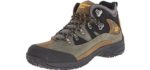 New Balance Men's Dunham Cloud - Mid-Cut Waterproof Flat Feet Hiking Boot