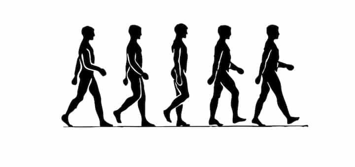 walking men illustration