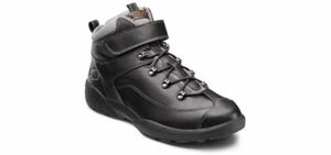 Dr. Comfort Men's Ranger - Best Hiking Boots for Achilles Tendonitis