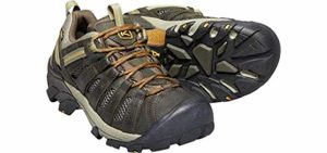 Keen Men's Voyageur - Outdoor Walking and Hiking Shoe for Back Pain