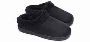 Ofoot Women's Winter - Warm Clog Slippers for High Arches