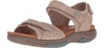 Rockport Women's Franklin - Comfortable High Arch Waking Sandals