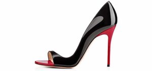 famous women's shoes with red soles