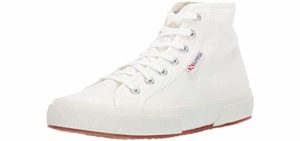 Superga Women's Cotu - High Top Solid Color Canvas Sneakers