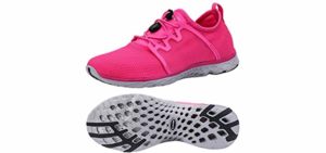 Aleader Women's Quick Dry - Quick Drying Water Shoes for Rocky Beaches