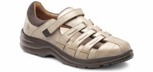 Dr. Comfort Women's Breeze - Tarsal Tunnel Syndrome Fisherman’s Sandals
