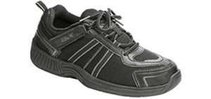 Orthofeet Men's Monterey Beach - Shoes for Backpain