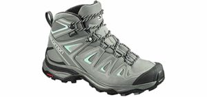 Salomon Women's X Ultra Mid 3 GTX - Multifunctional Hiking Boots