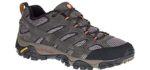 Merrell Men's Moab 2 Vent - Vibram Soled Hiking Shoe