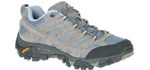 Merrell Women's Moab vent 2 - Trail Walking and Running Shoe for High Arches