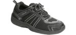 Orthofeet Men's Monterey - Therapeutic Athletic Shoes for Toe Arthritis