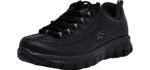 Skechers Work Men's Sure Track Trickel - Comfortable Shoes for Retail workers