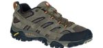 Merrell Men's Moab 2 - Hiking Shoe for Bad Knees