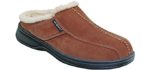 Orthofeet Men's Asheville - Arch Support Slippers for Bunions