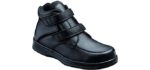 Orthofeet Men's Glacier - Shoe for Bad Ankles