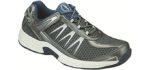 Orthofeet Men's Sprint - Orthopedic Fitness Shoe for Bunions