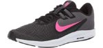 Nike Women's Downshifter 9 - Running and Walking Shoes for Bow Legs