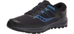 Saucony Men's Peregrine Ice - Ice and Icy Pavement Walking Shoe