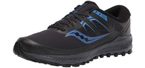 Saucony Men's Peregrine Ice - Ice and Icy Pavement Walking Shoe