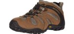 Merrell Men's Chameleon 8 - Top Hiking Shoes for Flat Feet
