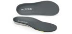 Wernies Men's Athletic - Arch Support Flat Feet Insoles
