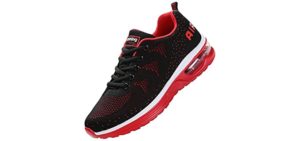 Jarlif Men's Air Cushioned - Red Sole Running Shoes