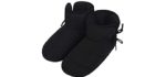 Purfun Men's Anti-Slip - Indoor/Outdoor Slippers for High Arches