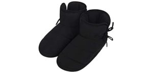 Purfun Men's Anti-Slip - Indoor/Outdoor Slippers for High Arches