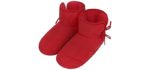 Purfun Women's Anti-Slip - Indoor/Outdoor Slippers for High Arches
