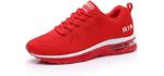 Rumpra Women's Air Cushioned - Red Sole Running Shoes
