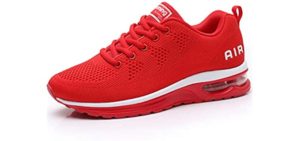 Rumpra Women's Air Cushioned - Red Sole Running Shoes