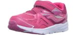 Saucony Girl's Baby Ride - Running Shoes for Toddlers