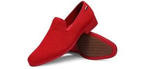 UUbaris Men's Party Shoes - Red Sole High heel Dress Shoes