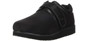 Propet Men's Pedwalker 3 - Velcro Dress Shoes for Bunions