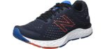 New Balance Men's 680V6 - Walking and Running Shoe for Arthritis